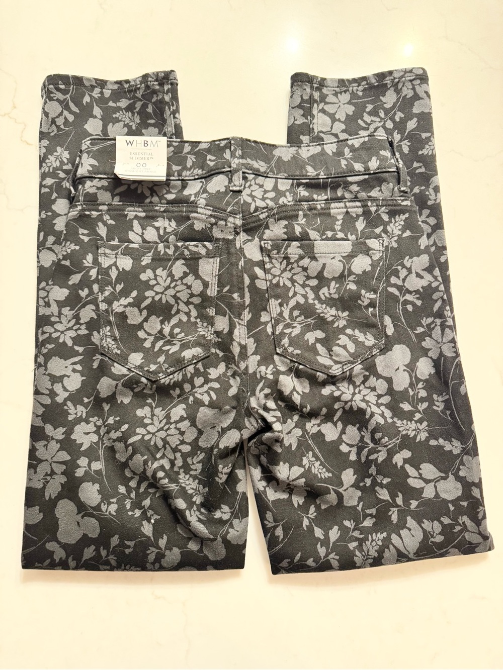 White House Black Market Essential Slimmer Straight Ankle Pants | NWT | Size 00 - Picture 2 of 4